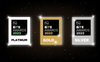 Platinum, Gold, and Silver awards at the BITE Awards 2023